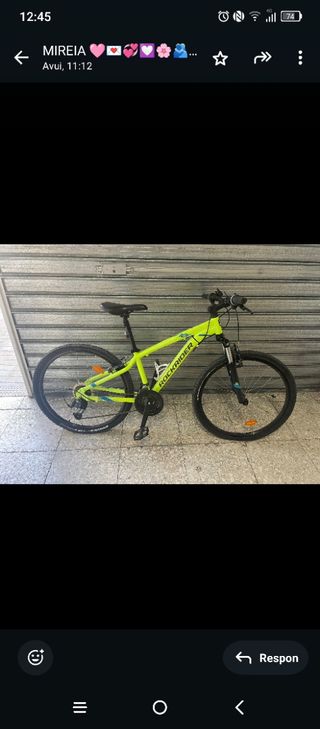 Bicicleta Rockrider 26" Verde