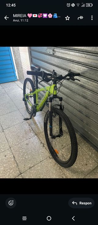 Bicicleta Rockrider 26" Verde