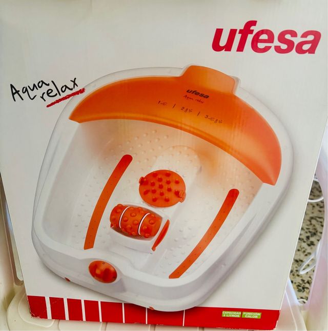 Masajeador pies Ufesa Aqua Relax