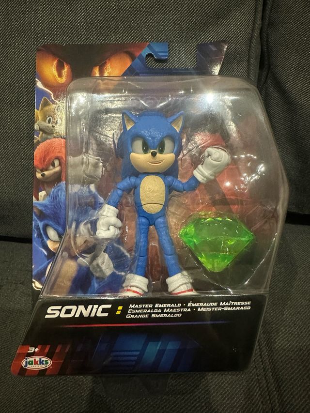 Sonic Action Figure con Smeraldo
