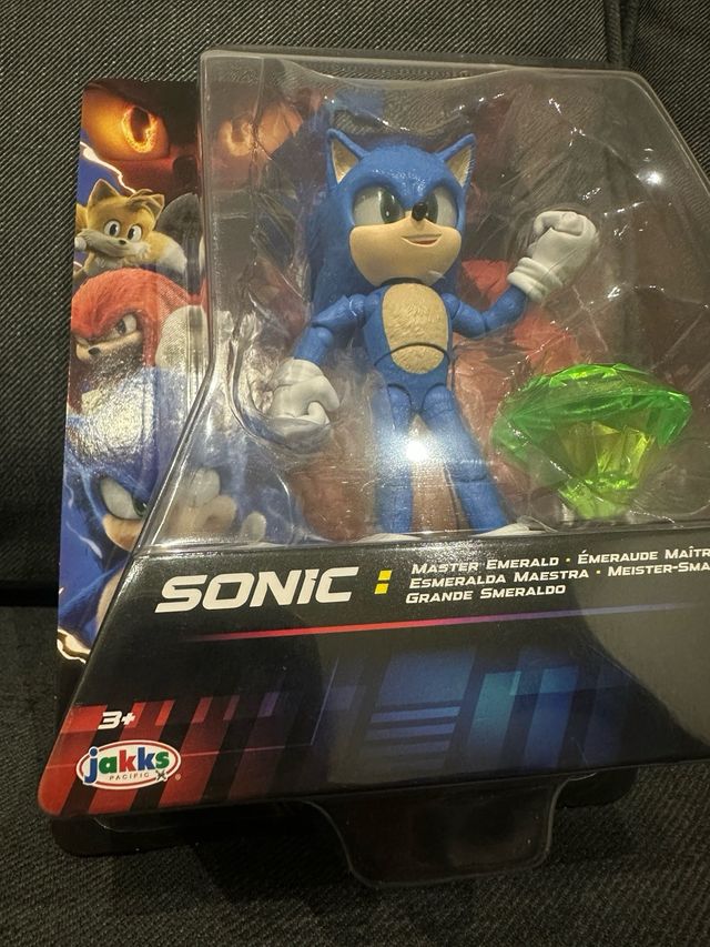 Sonic Action Figure con Smeraldo