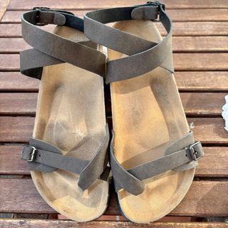 Sandalias romanas marrones talla 38
