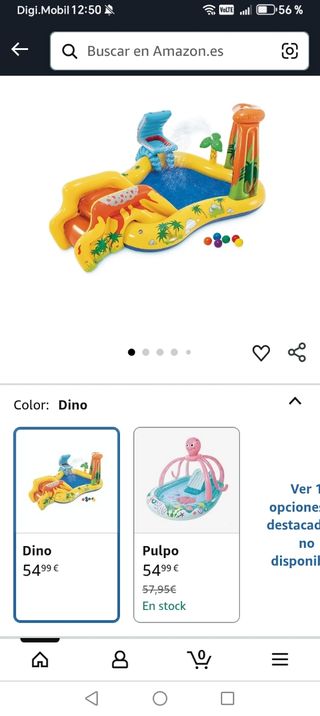 Piscina hinchable INTEX Dino