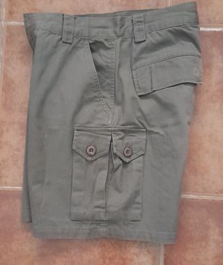 Shorts militares mujer - Verde oliva