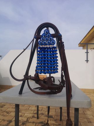 Cabezal cuero caballo