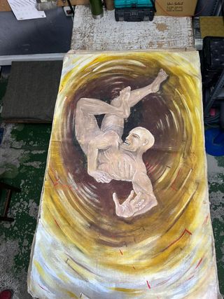 Cuadro de oleo sobre lienzo