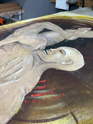 Cuadro de oleo sobre lienzo