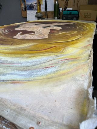 Cuadro de oleo sobre lienzo