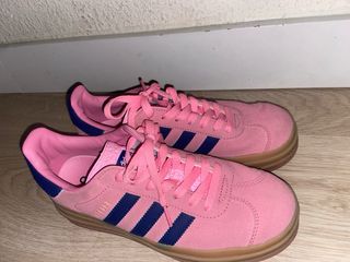 Zapatillas Adidas Gazelle Rosa y Azul