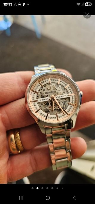 Emporio Armani - Orologio scheletrato