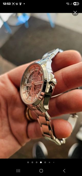 Emporio Armani - Orologio scheletrato
