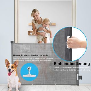 Barrera Retráctil Seguridad 0-150cm