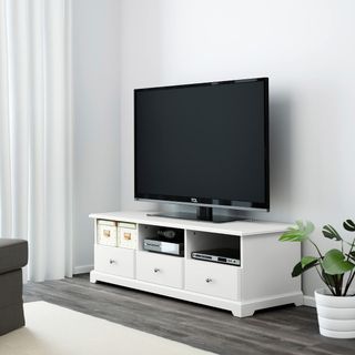 Mueble TV blanco - madera