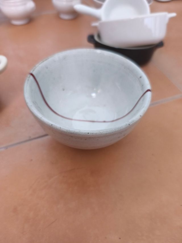 Pezzi di porcellana + porta-tovaglioli