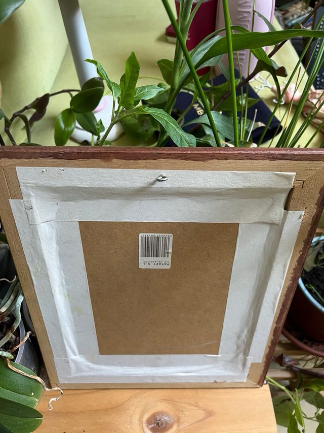 Cuadro vintage con columna.
25 x 30 cm.