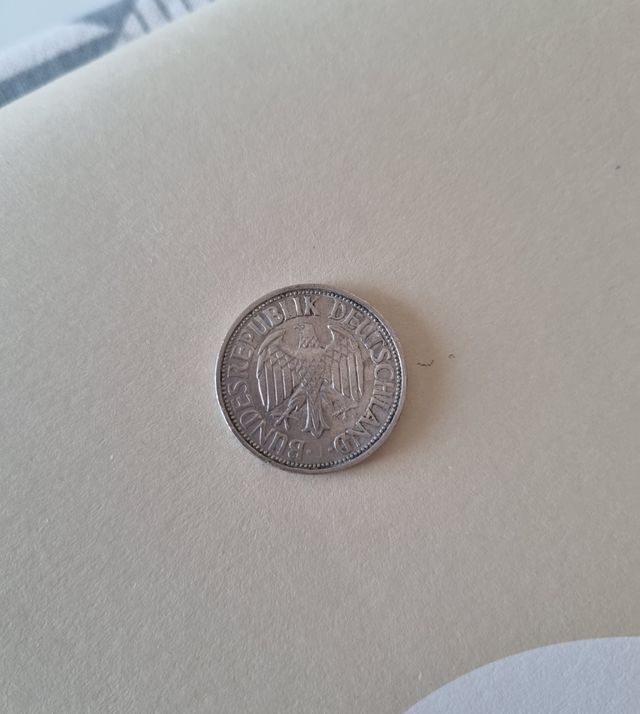 Moneta 1 Marco Tedesco 1955