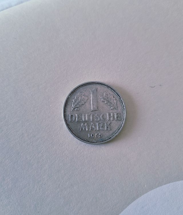 Moneta 1 Marco Tedesco 1955