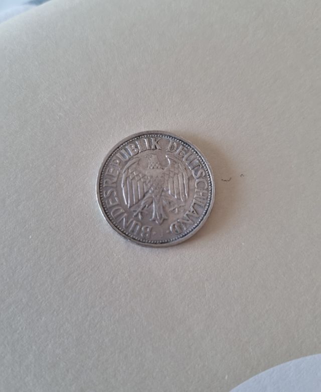 Moneta 1 Marco Tedesco 1955