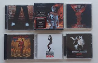 PACK MICHAEL JACKSON 7CDS+1CDSINGLE 