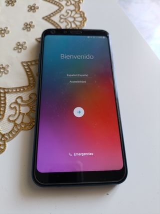 LG Q7 Blu - Smartphone