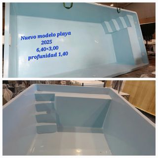Piscinas en fibra de poliester.@, ..