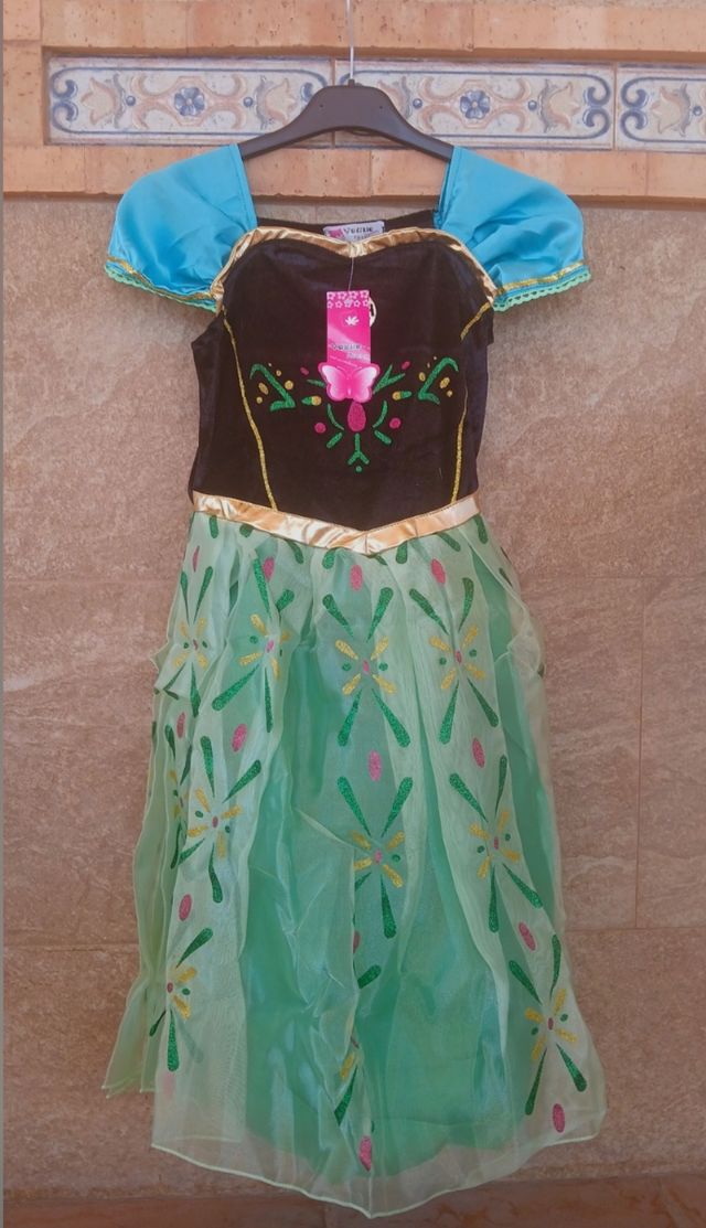 Disfraz infantil Anna Frozen (Disney)