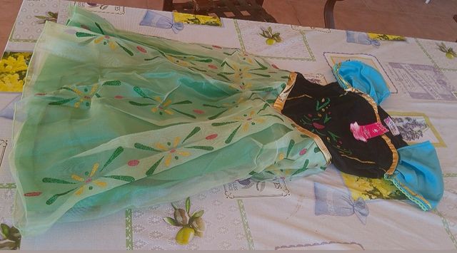 Disfraz infantil Anna Frozen (Disney)