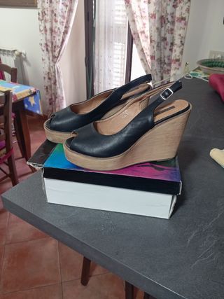 Scarpe con zeppa cm 11 viandante 