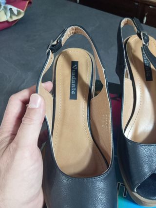 Scarpe con zeppa cm 11 viandante 