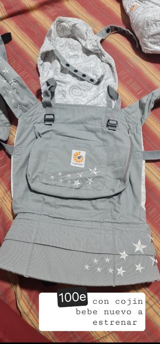Portabebés Ergobaby - Gris con Estrellas
