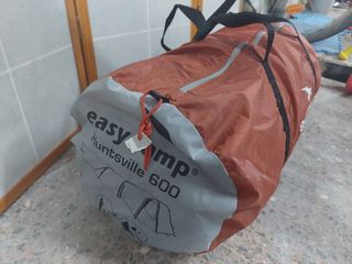 Tienda de campaña Easy Camp Huntsville600rojo gris