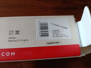 Set taglio torta coltello e paletta in plastica