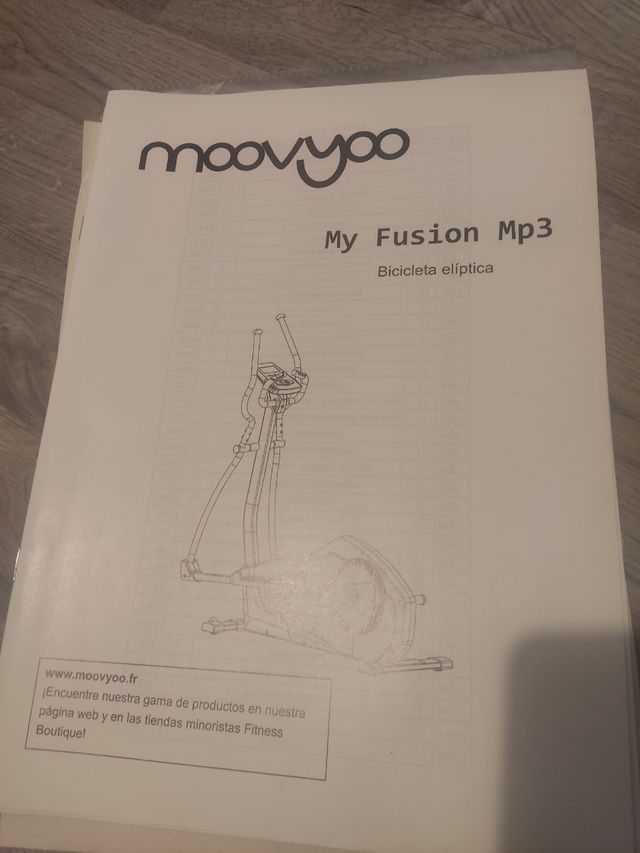 Elíptica Moovyoo My Fusion Mp3