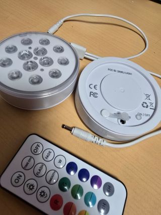 Luci LED piscina multicolore