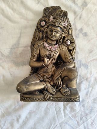 Figura Buda meditación bronce