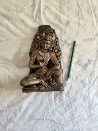 Figura Buda meditación bronce