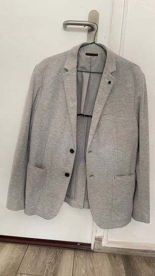 Americana gris entretiempo 