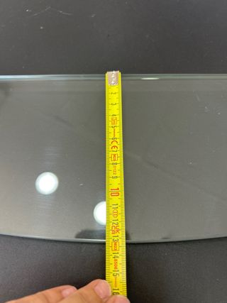 Estantería cristal dorada