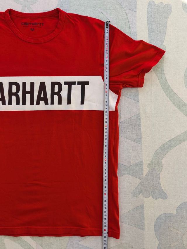 camiseta Carhartt M vermelha