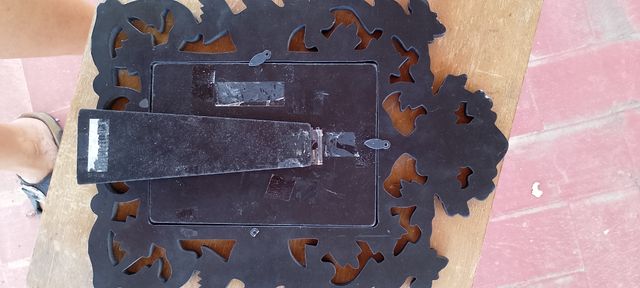 Molduras Vintage l preto prata