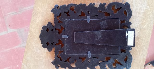 Molduras Vintage l preto prata