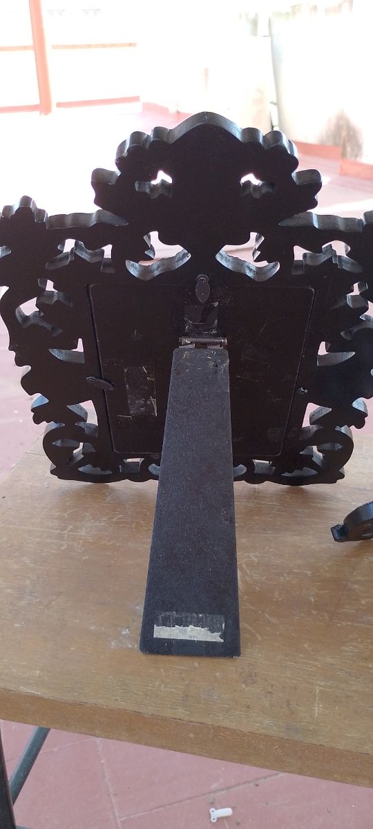 Molduras Vintage l preto prata