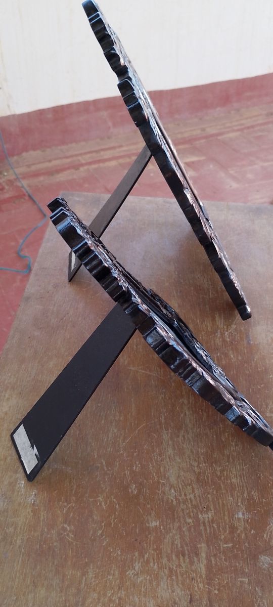 Molduras Vintage l preto prata