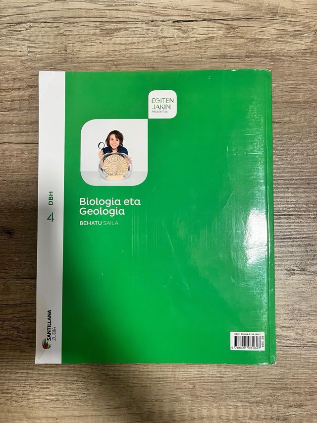 Biologia Eta Geologia, 4 DBH