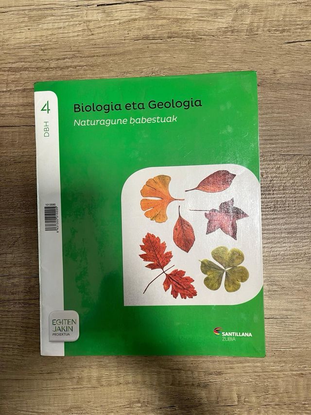 Biologia Eta Geologia, 4 DBH