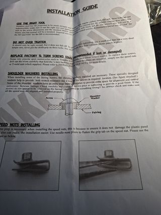 Kit Tornillos Honda CBR600F3