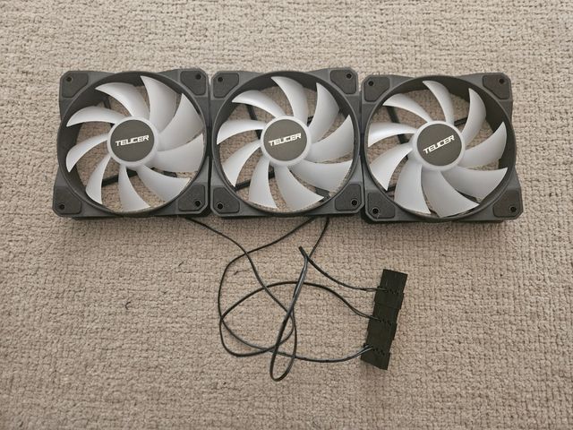 Ventilatori TELCER - 3x 12cm