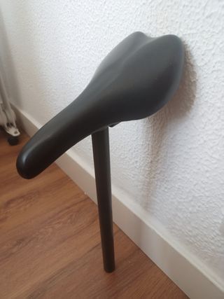Sillín bicicleta - Negro