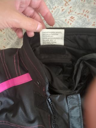 Chaqueta moto niña - Talla S