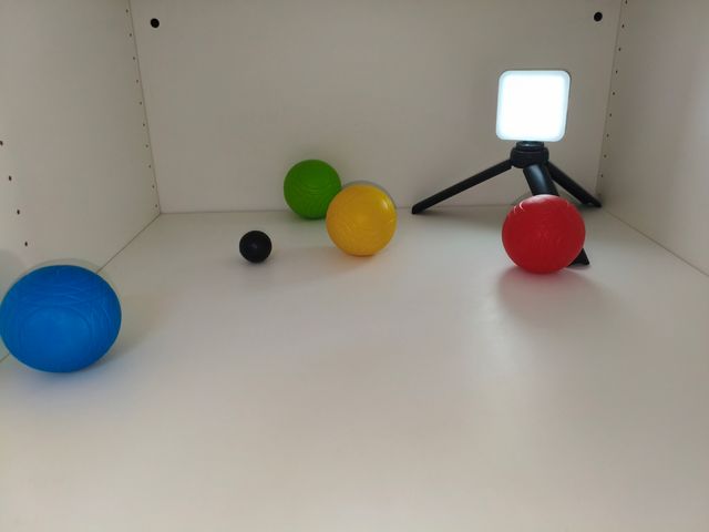 Juego de Petanca, 8 Bolas de colores y una negra